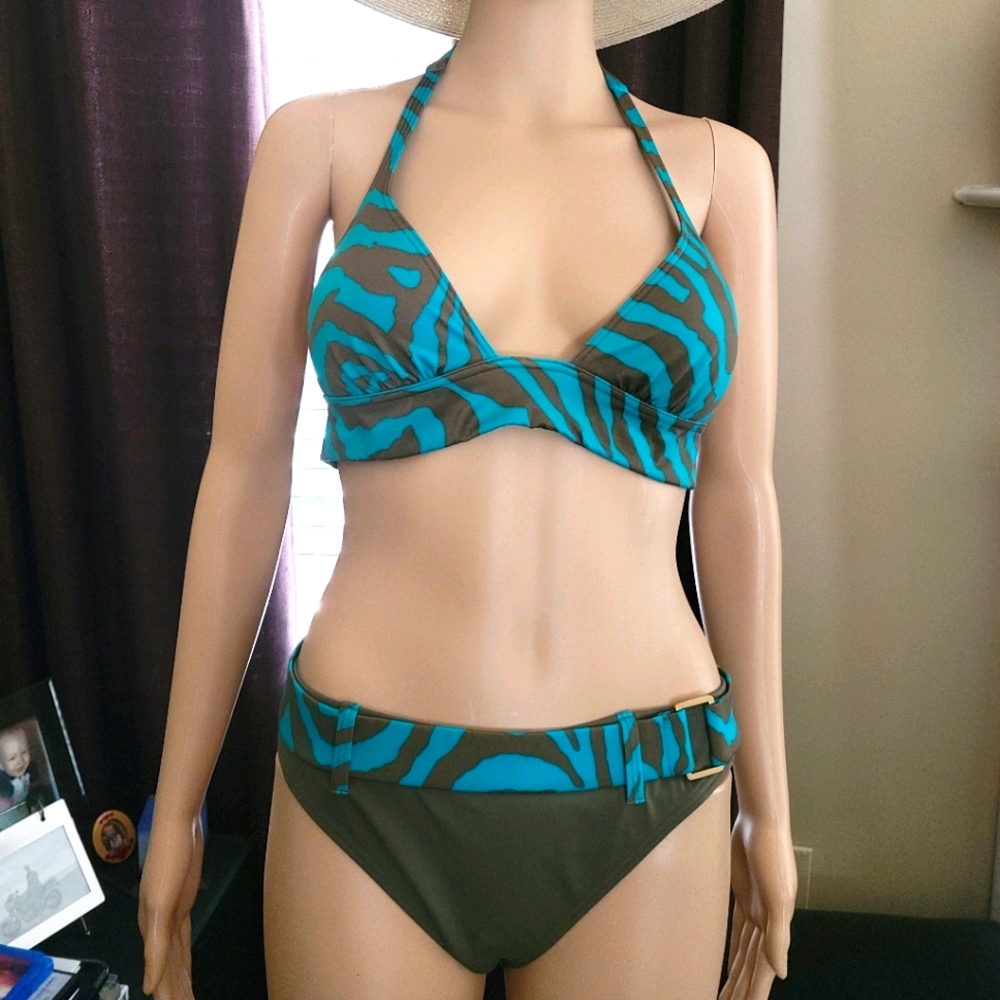 Victoria Secret Swimsuit Bottom Sz L Gr8 Condition